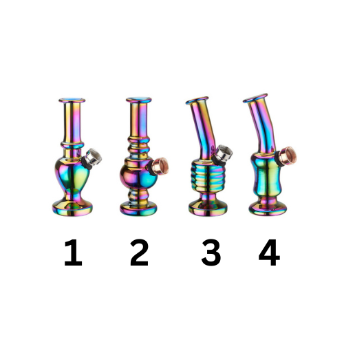 Mini Rainbow Glas-Bong  12,5cm