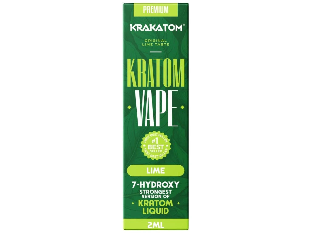 7-Hydroxy Kratom Vape - Lime 2ml