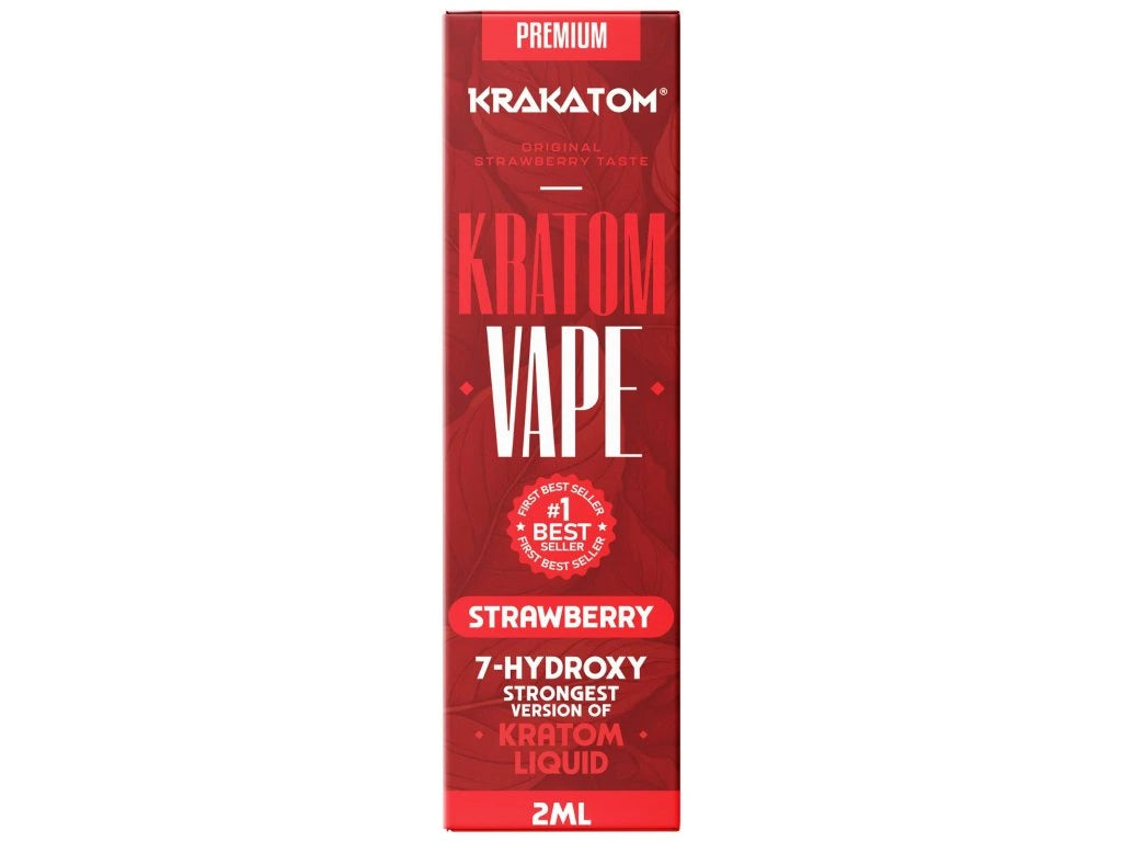 7-Hydroxy Kratom Vape - Strawberry 2ml