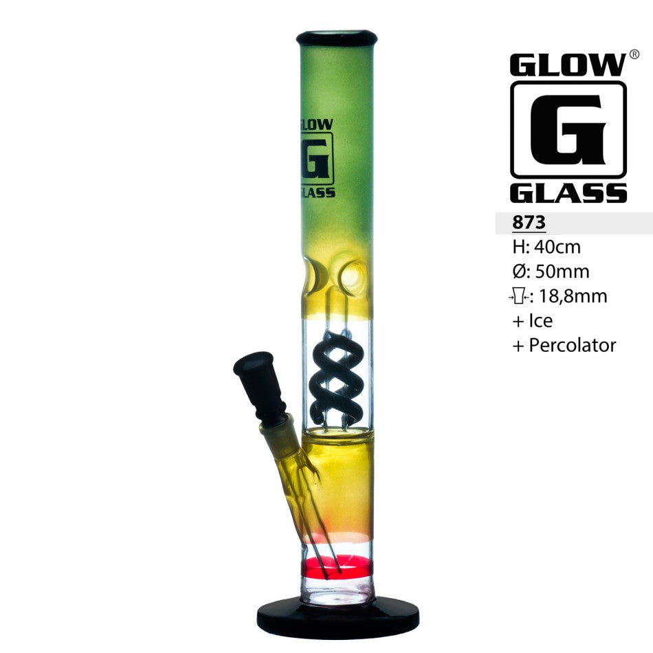 Glow Glass Reaggie 40cm