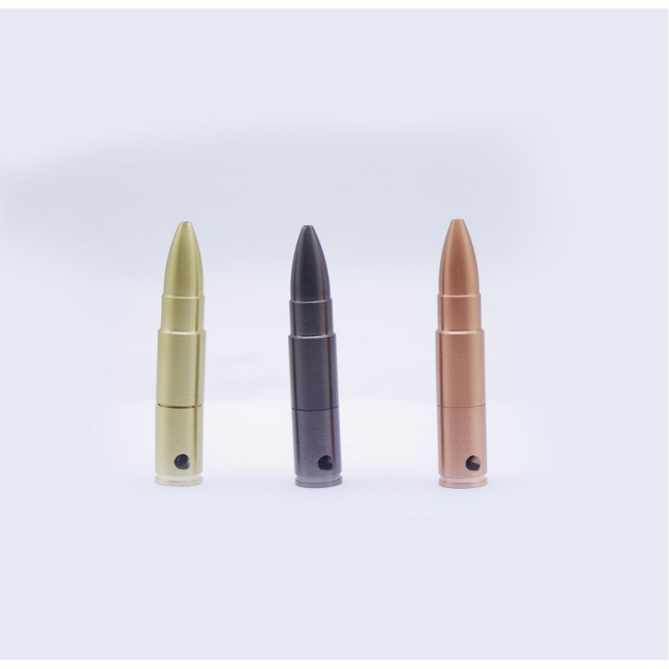 Metall Pfeife Bullet 8,5cm