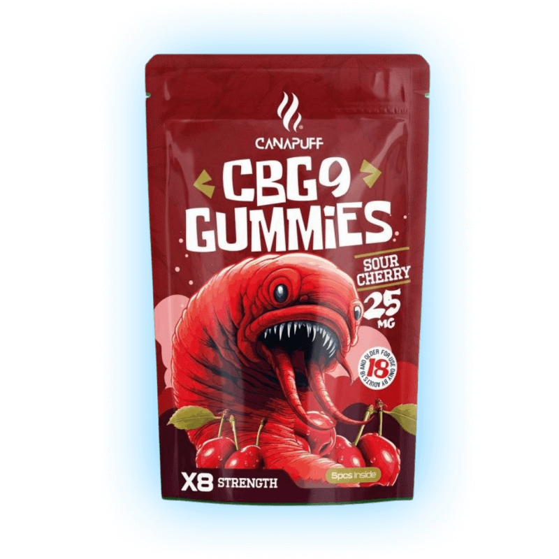 CBG9 Gummibärchen Sour Cherry 5Stück