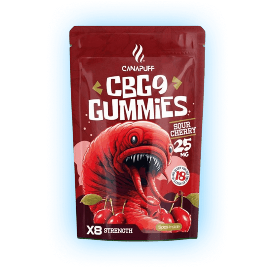 CBG9 Gummibärchen Sour Cherry 5Stück