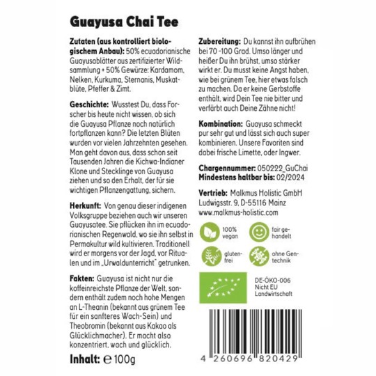 Guayusa Chai Tee 