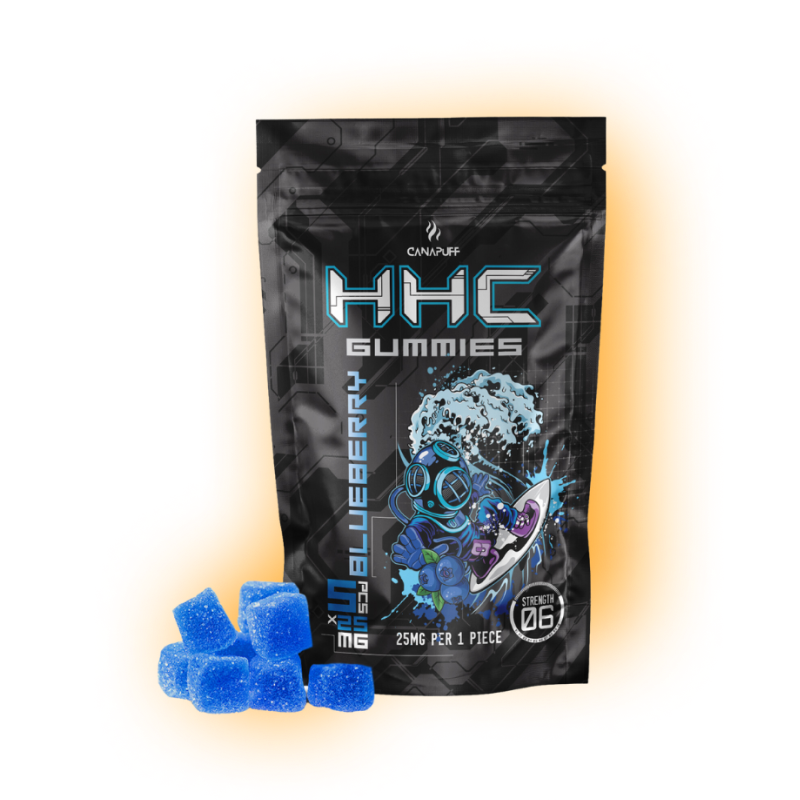 Gummies mit HHC Blaubeere