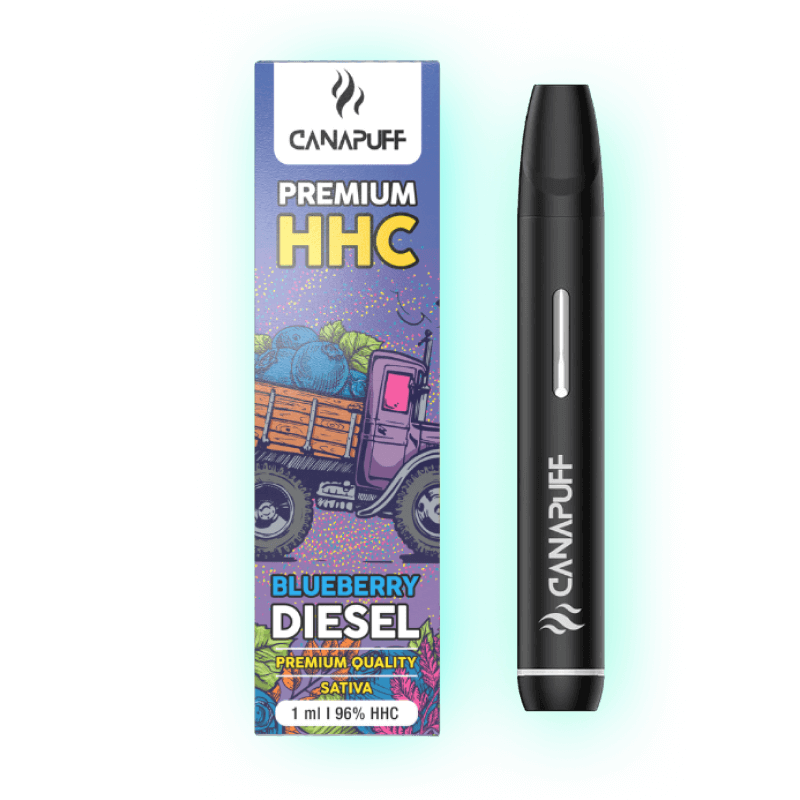 HHC VAPE verdampfer diesel blueberry