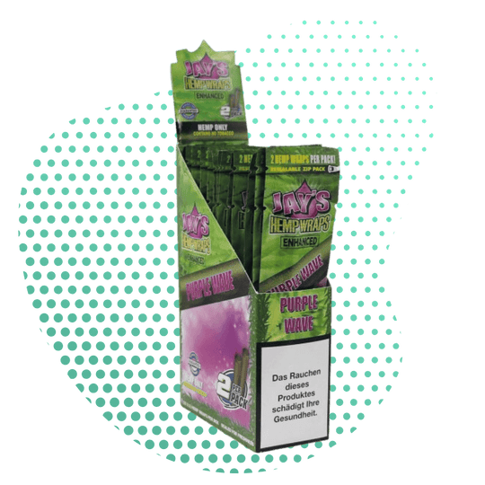 Juicy Hemp Wraps Purple Wave