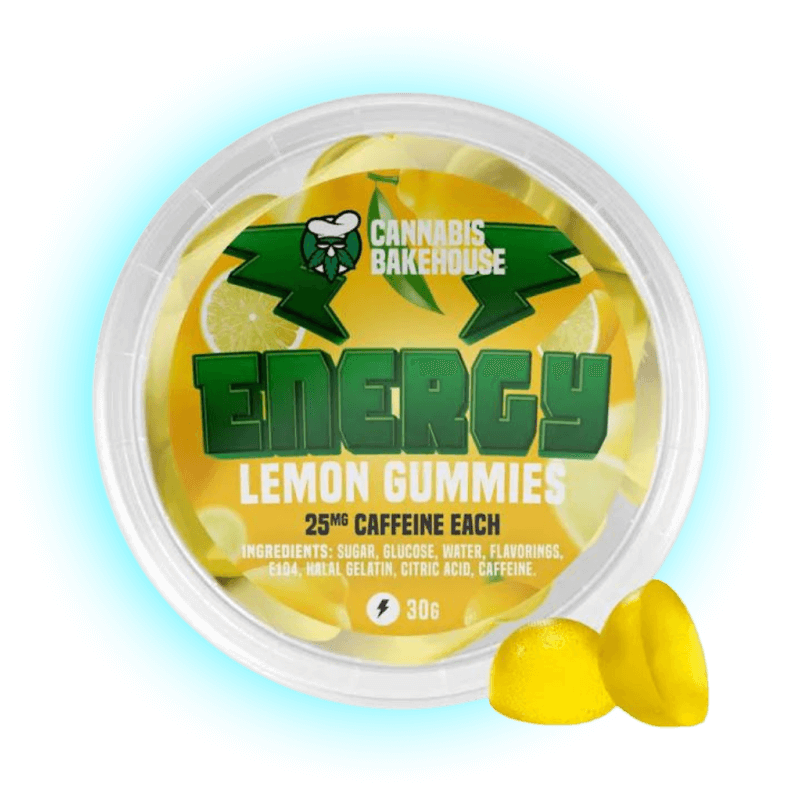 COFFEINE ENERGY GUMMIES - LEMON (30G)