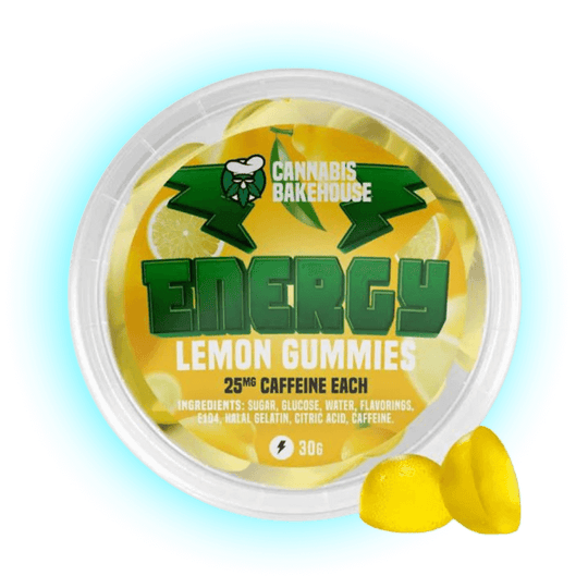 COFFEINE ENERGY GUMMIES - LEMON (30G)