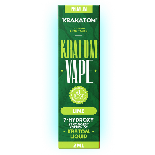 7-Hydroxy Kratom Vape - Lime 2ml