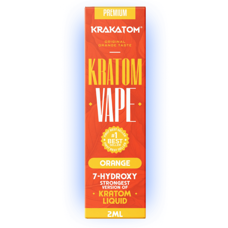 7-Hydroxy Kratom Vape - Orange 2ml