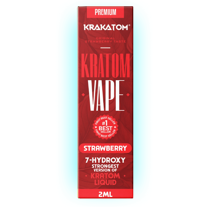 7-Hydroxy Kratom Vape - Strawberry 2ml