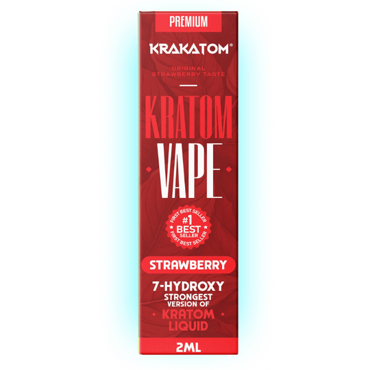 7-Hydroxy Kratom Vape - Strawberry 2ml