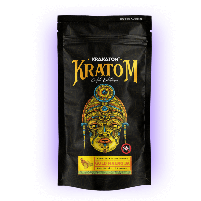 Kratom Pulver Gold Maeng Da - Gold Edition