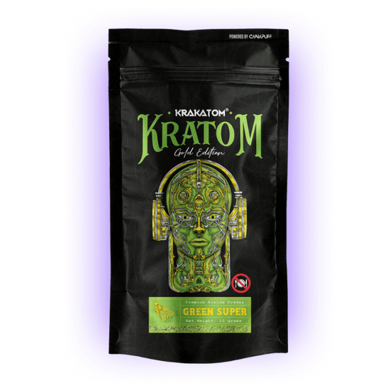 Kratom Pulver green super