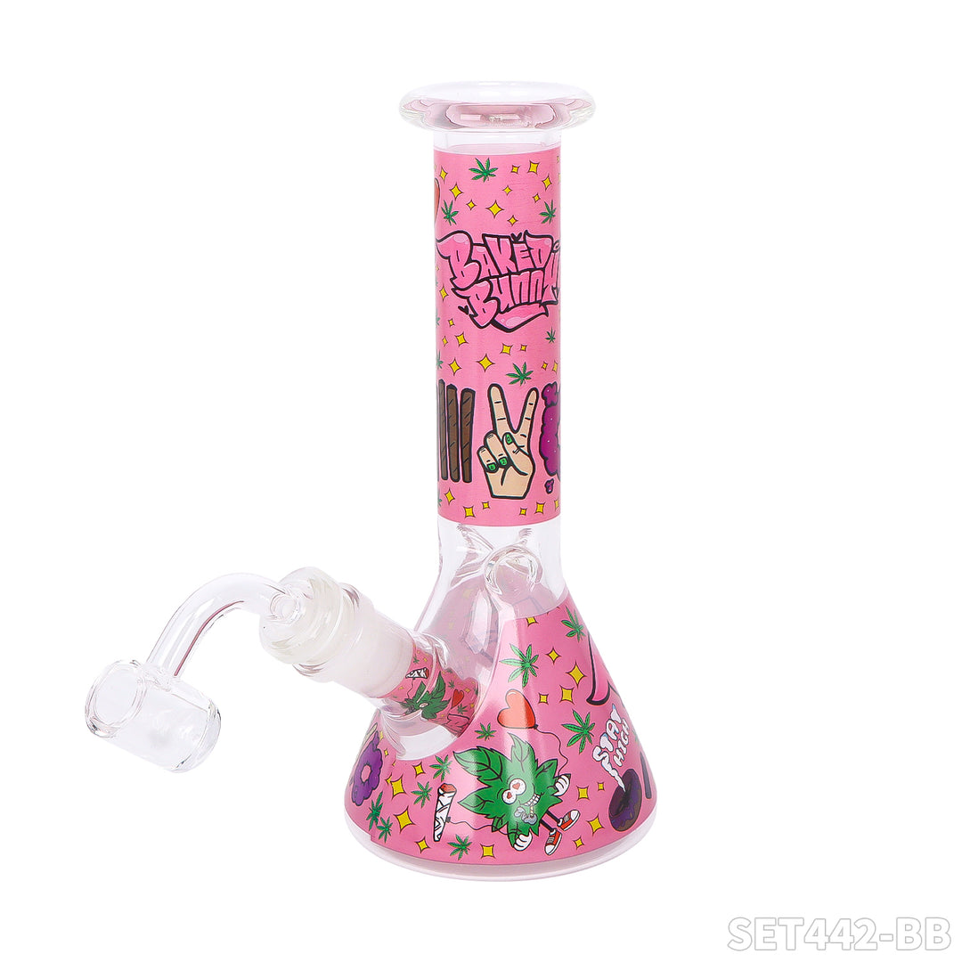 Baked Bunny Bong Set – Komplettes Raucherset 7tlg.