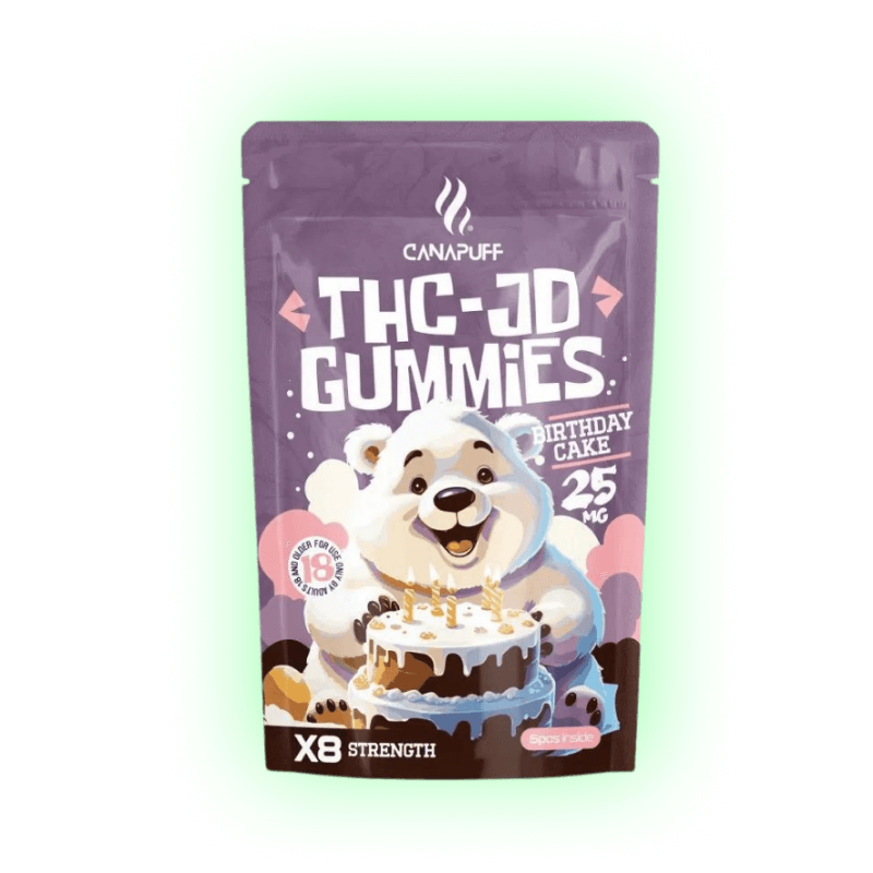 THC-JD Gummibärchen Birthday Cake