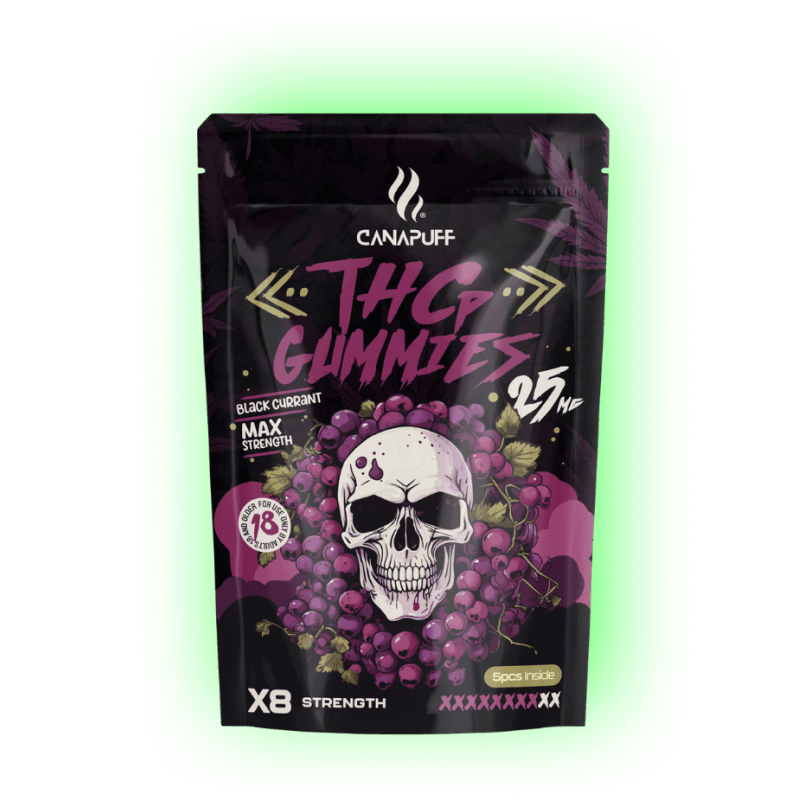  Canapuff THCp Gummies - Black Currant g