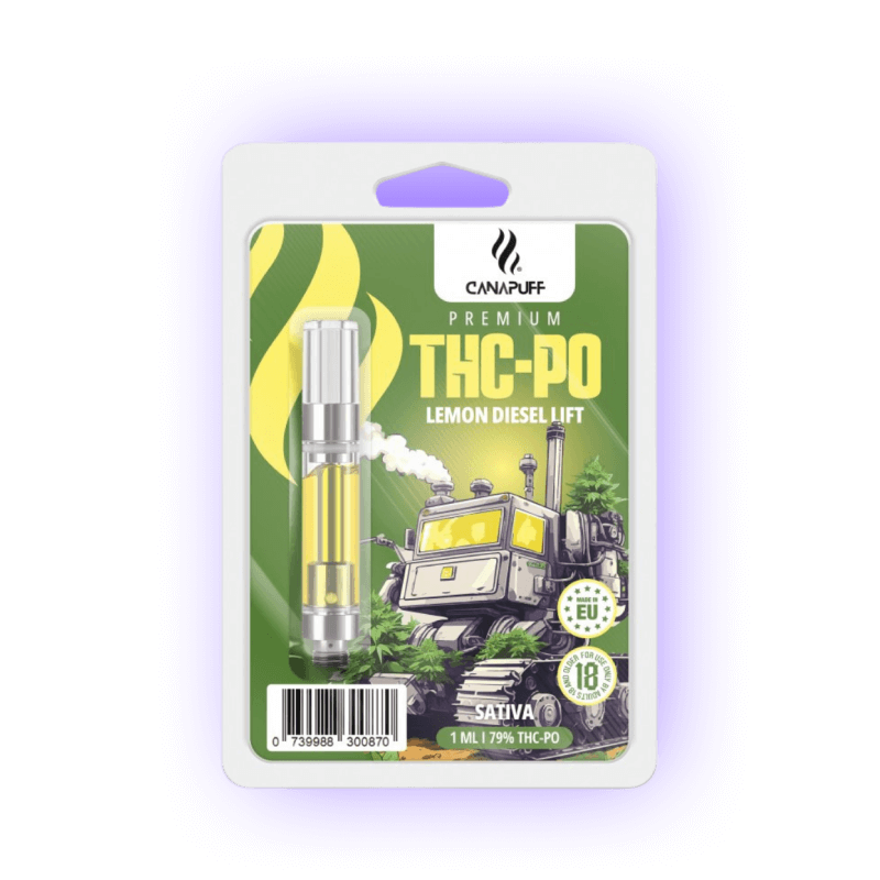 THC-PO Kartusche Lemon Diesel Lift 79% 1ml