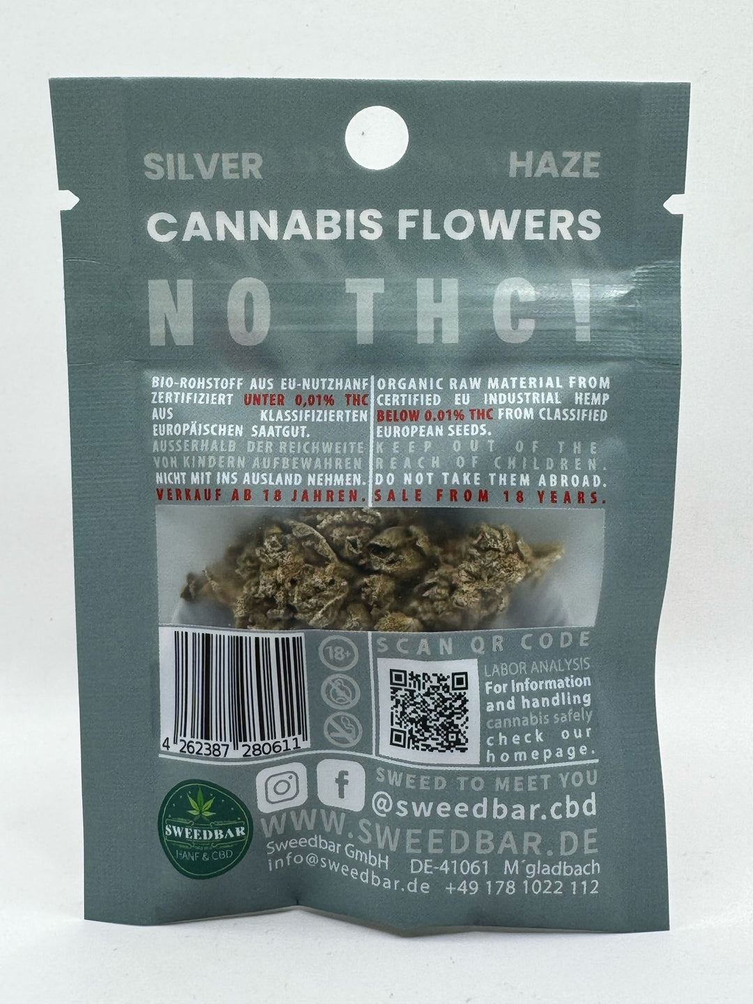 CBD Blüte Super Silver Haze NO THC