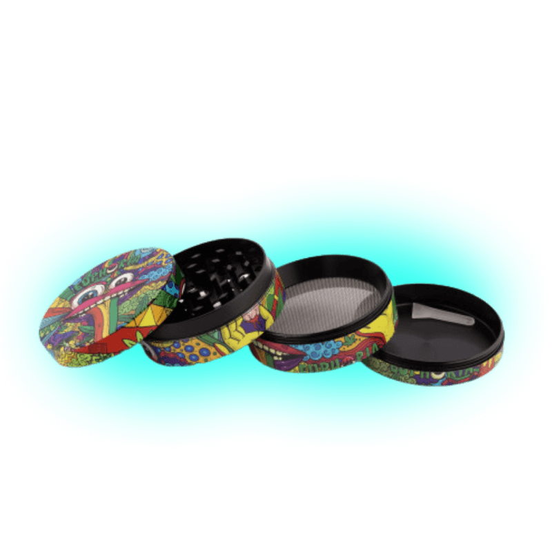 Euphoria Metal Grinder Vibrant 63 mm 4teilig 