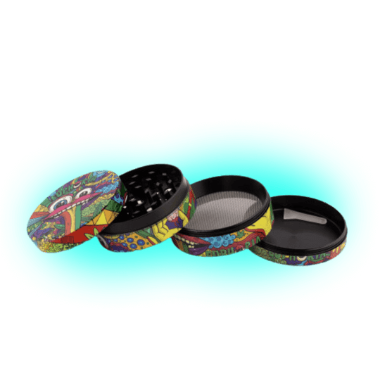 Euphoria Metal Grinder Vibrant 63 mm 4teilig 