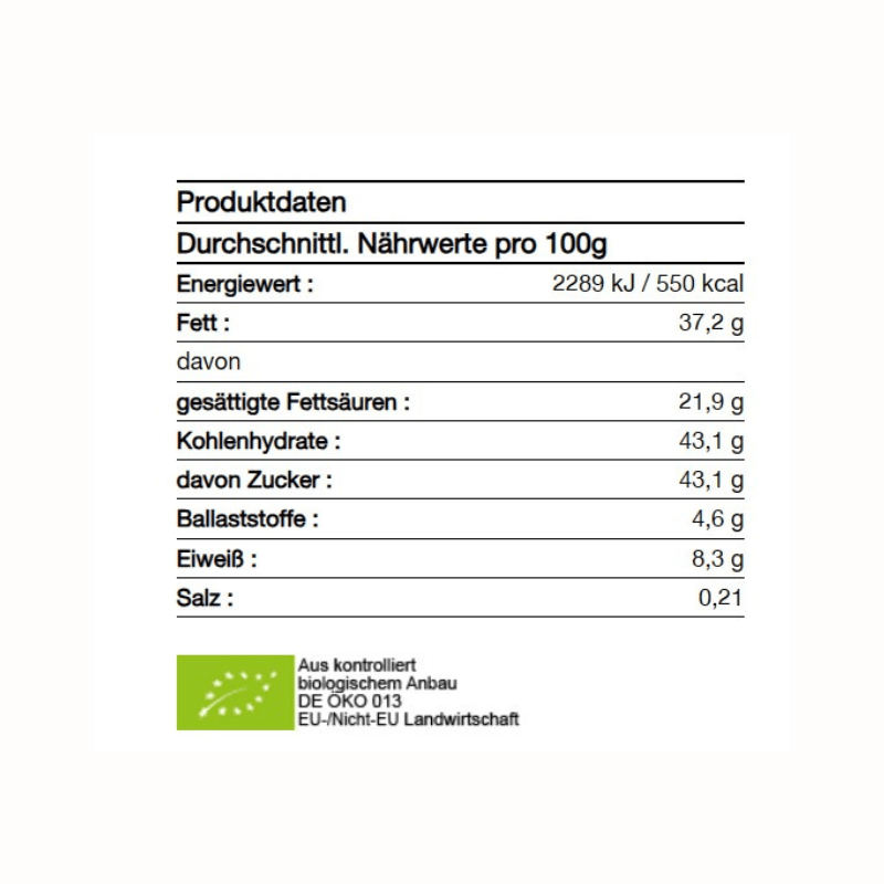 Canalade© Hanf Vollmilchschokolade 100g
