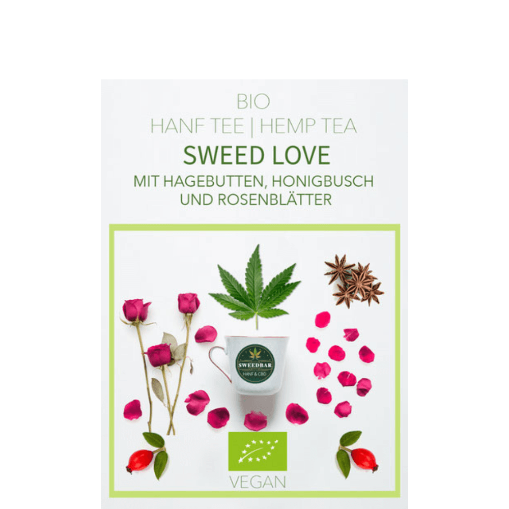 Bio Hanftee Sweed Love 30g vegan