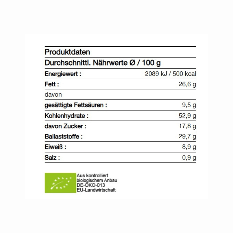 Hanf-Dinkel-Kekse 100g