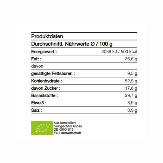 Hanf-Dinkel-Kekse 100g