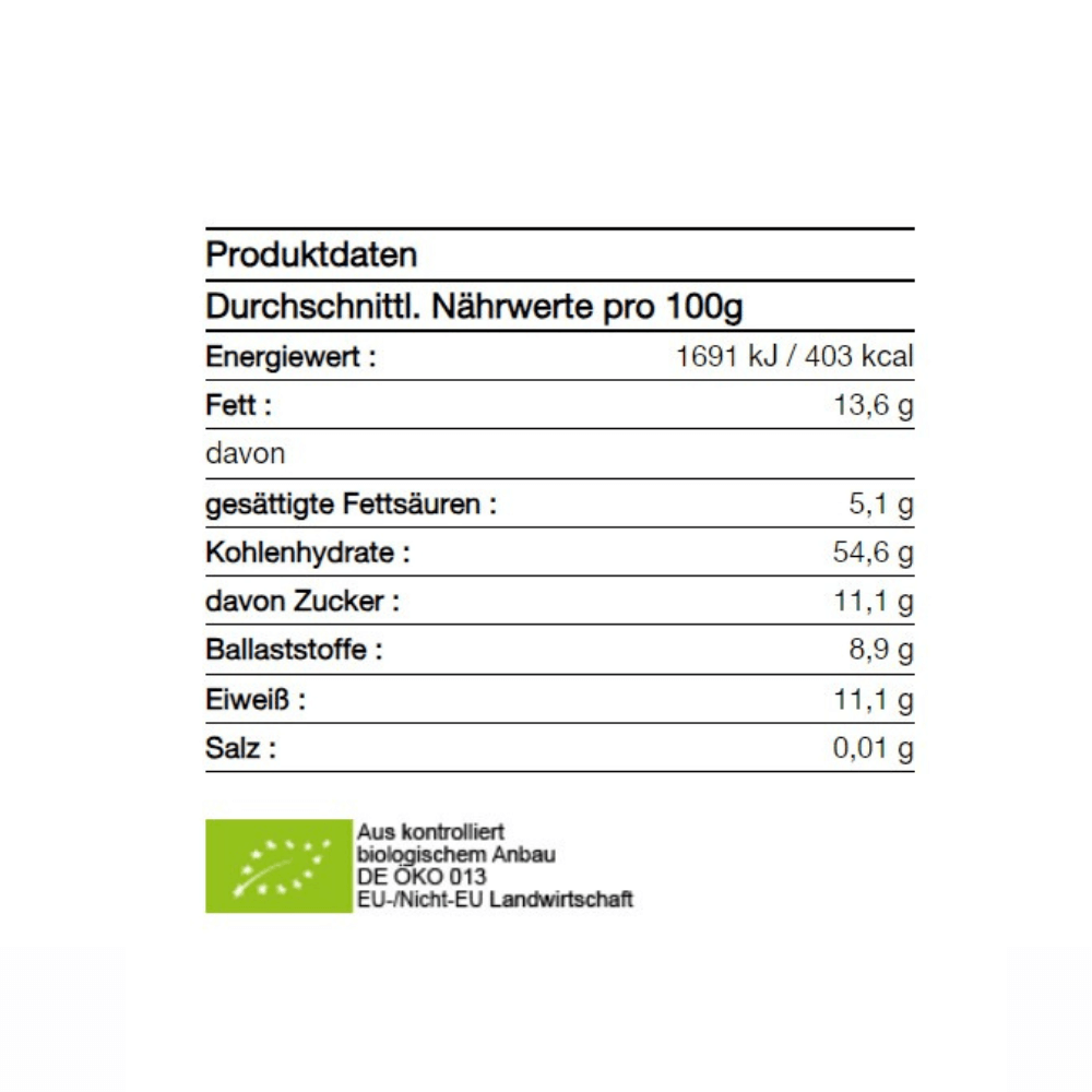Produktdaten zu Powerflakes Müsli – mit Hanf