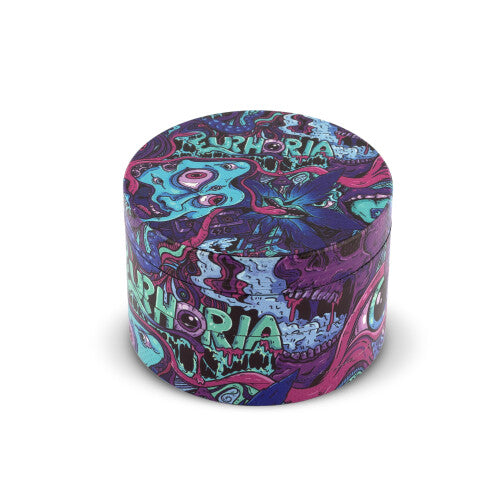 Euphoria Metall-Grinder Psychedelic 63 mm - 4 Teile